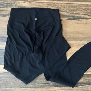 Lululemon Black High Waist Align Leggings- size 6